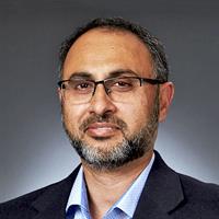 portrait of Ahmed Raza, MD