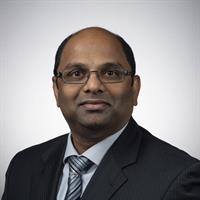 portrait of Manish Aligeti, MD