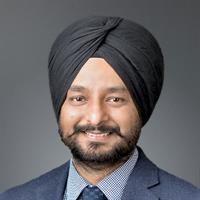 portrait of Jaswinder Singh Rattan, MD
