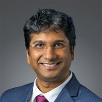 portrait of Sameer Gokuldas Jhavar, MD, PhD